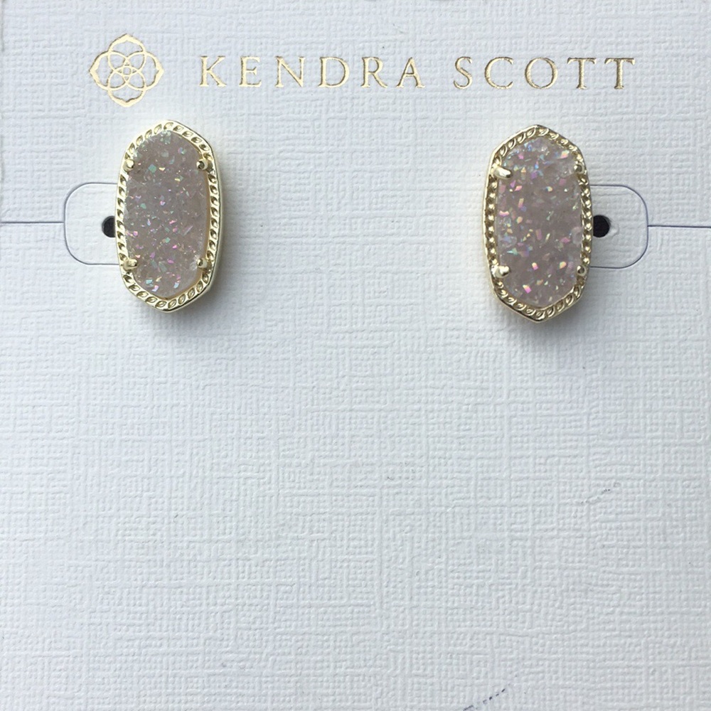 Kendra Scott Ellie Earrings in Iridescent Drusy